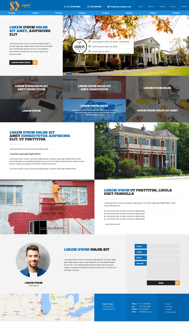 Creative Building HTML Template 