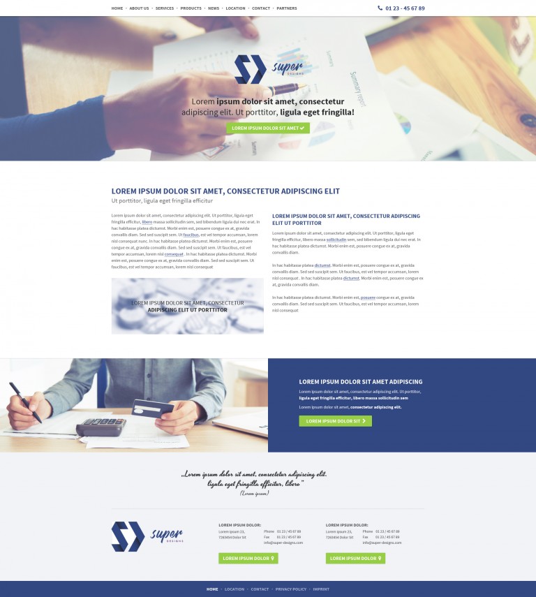 Value Business HTML Template