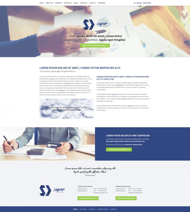 Value Business HTML Template 