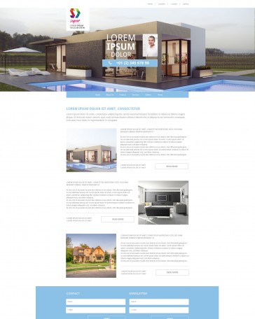 Dream Building HTML Template