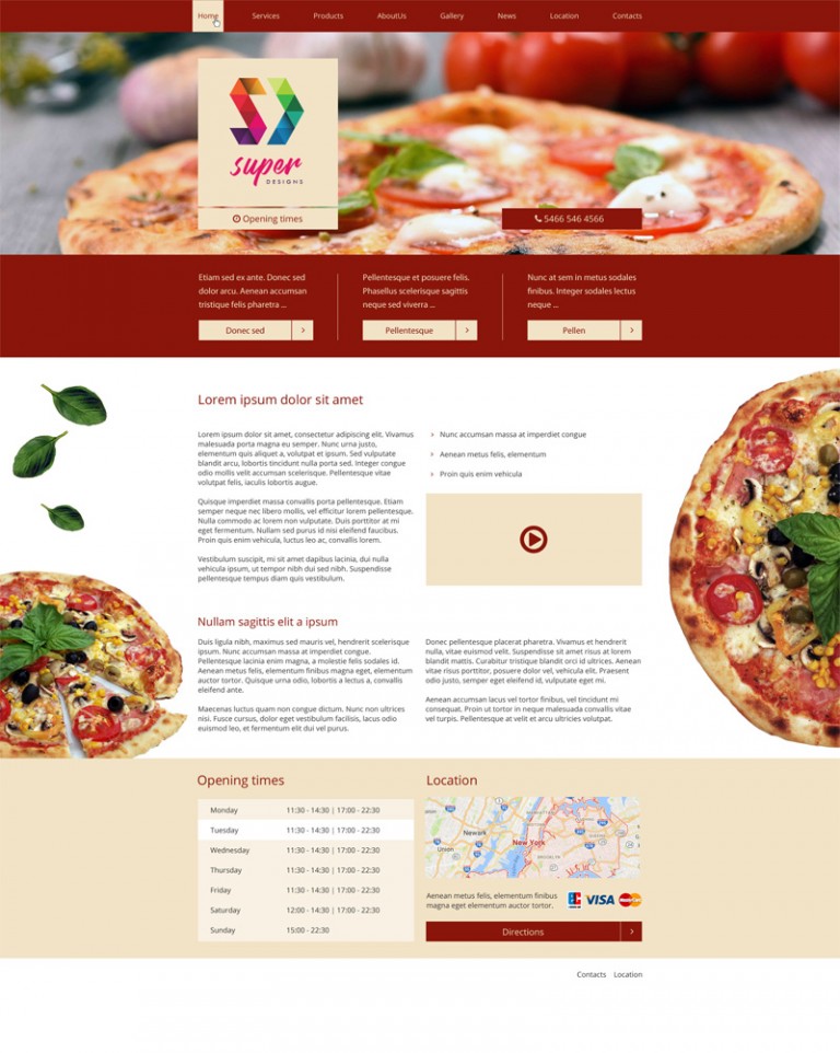 La Riva HTML Template