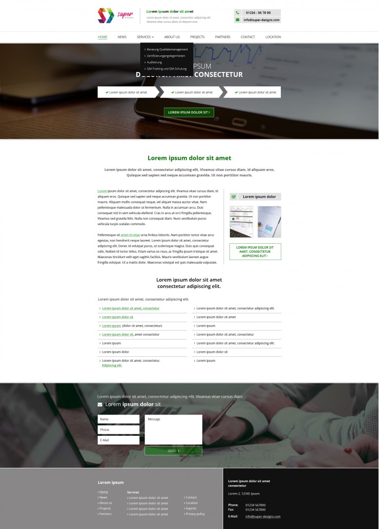 Erfolg Business HTML Template