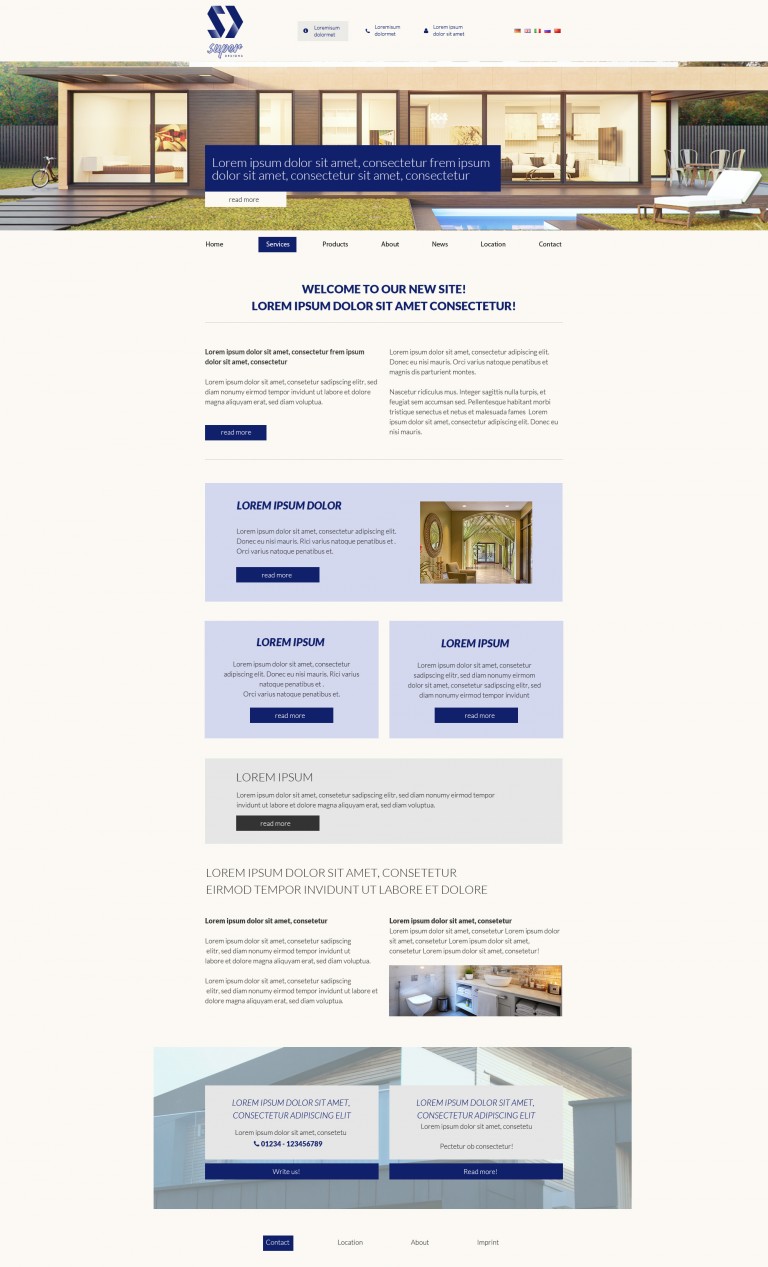 Royal Building HTML Template 