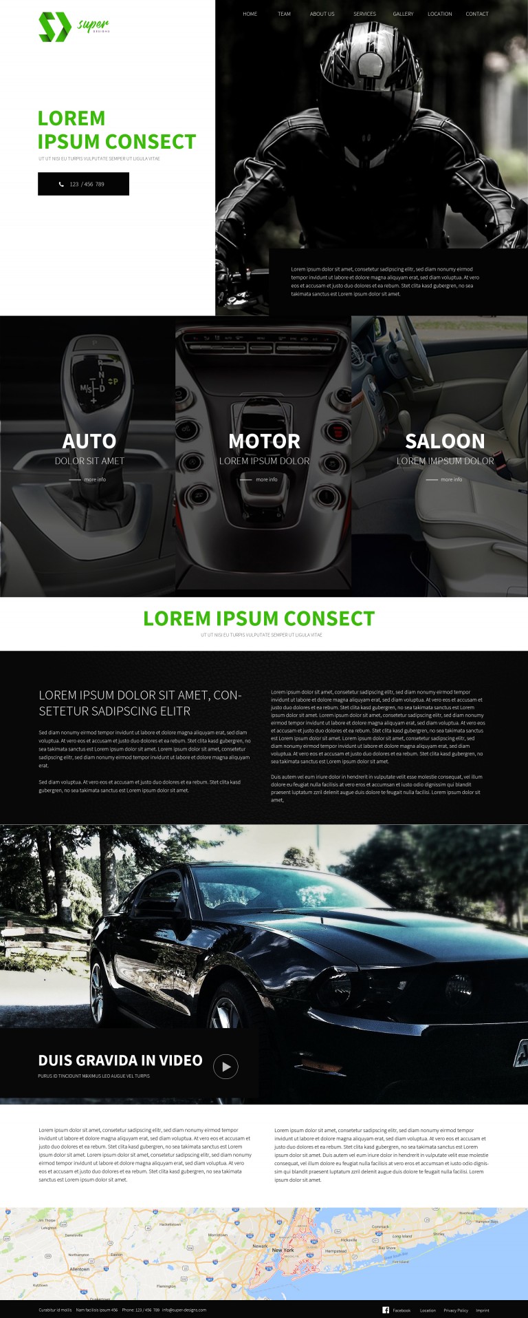 Dark Car Dealer HTML Template