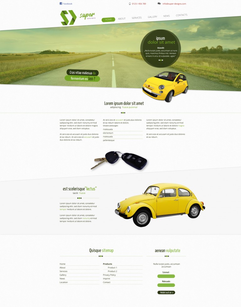 Auto Dealer HTML Template