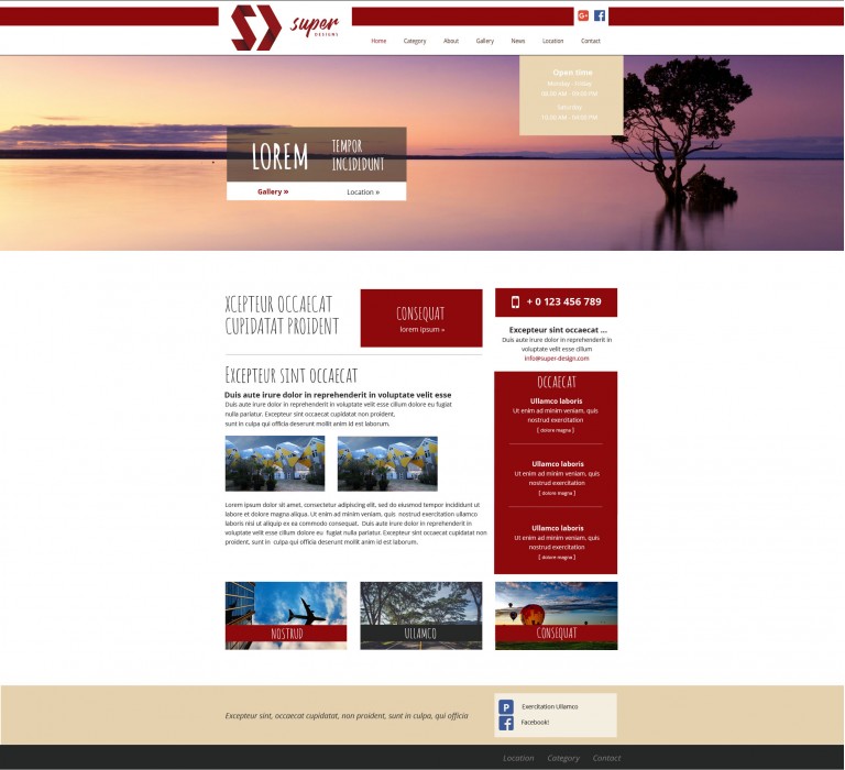 Zen HTML Template