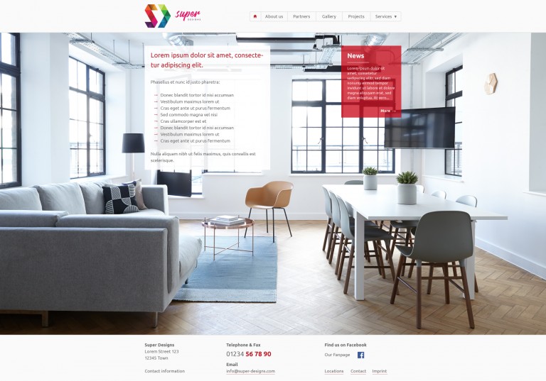 Interior Design Services HTML Template