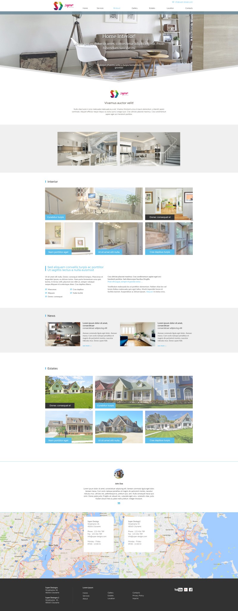 King of the Home Furniture PSD Template